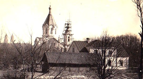 Cerkiew, Mława 05 - 1917 - od strony Sienkiewicza