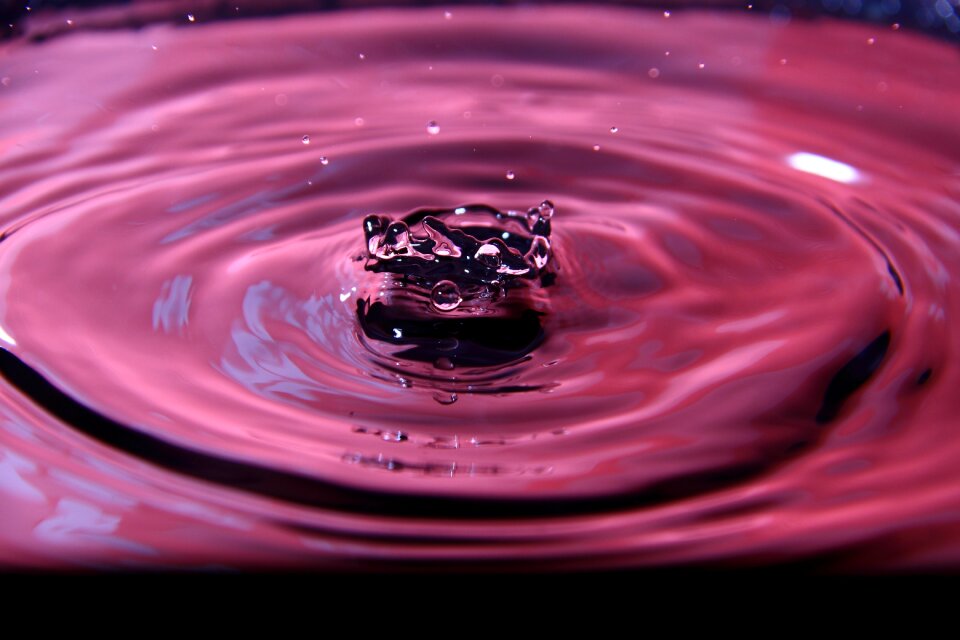 Abstract h2o pink abstract