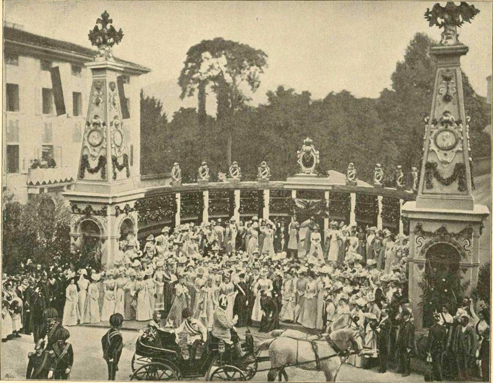 Cesar Franc Jožef I. v Gorici 1901
