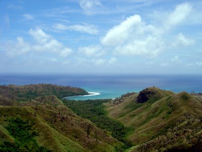 Cetti Bay, on the southern coast of Guam (line377325727) photo