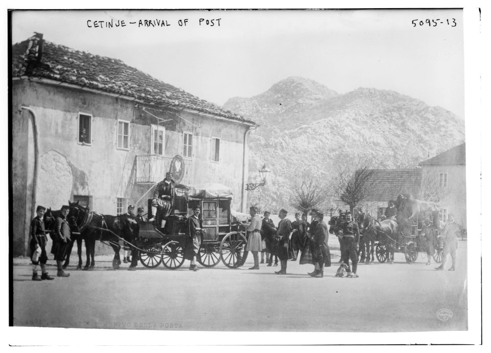 Cetinje - arrival of post LCCN2014710021