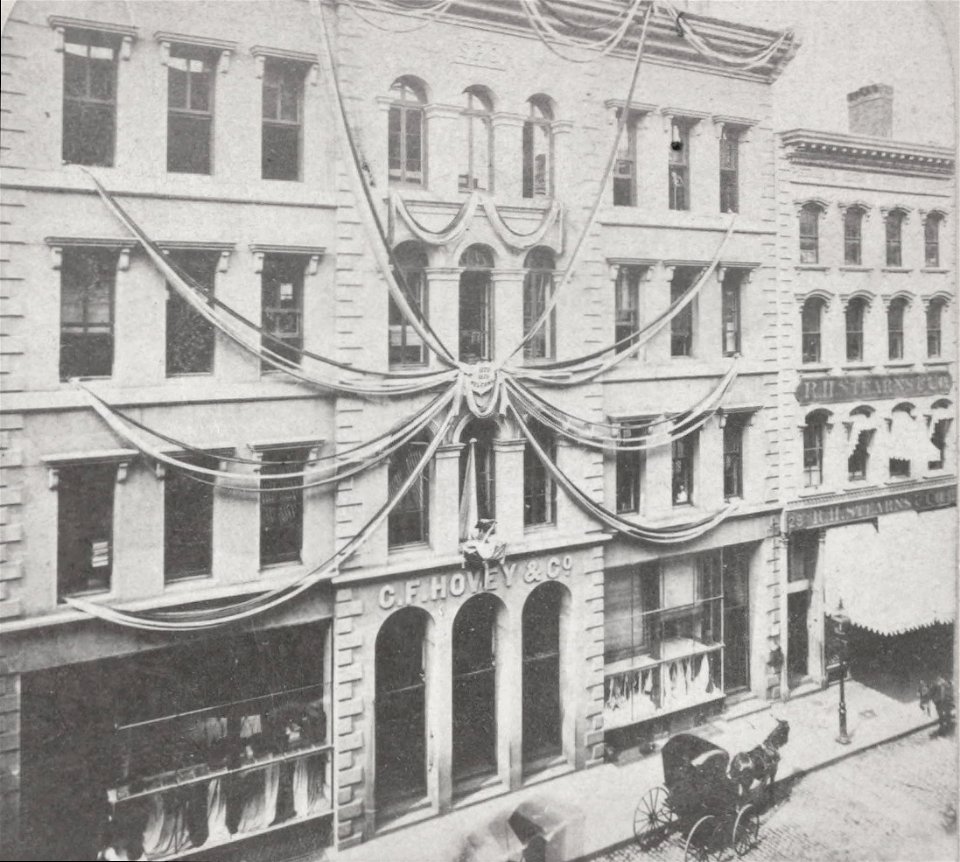 CF Hovey and Co exterior Boston detail
