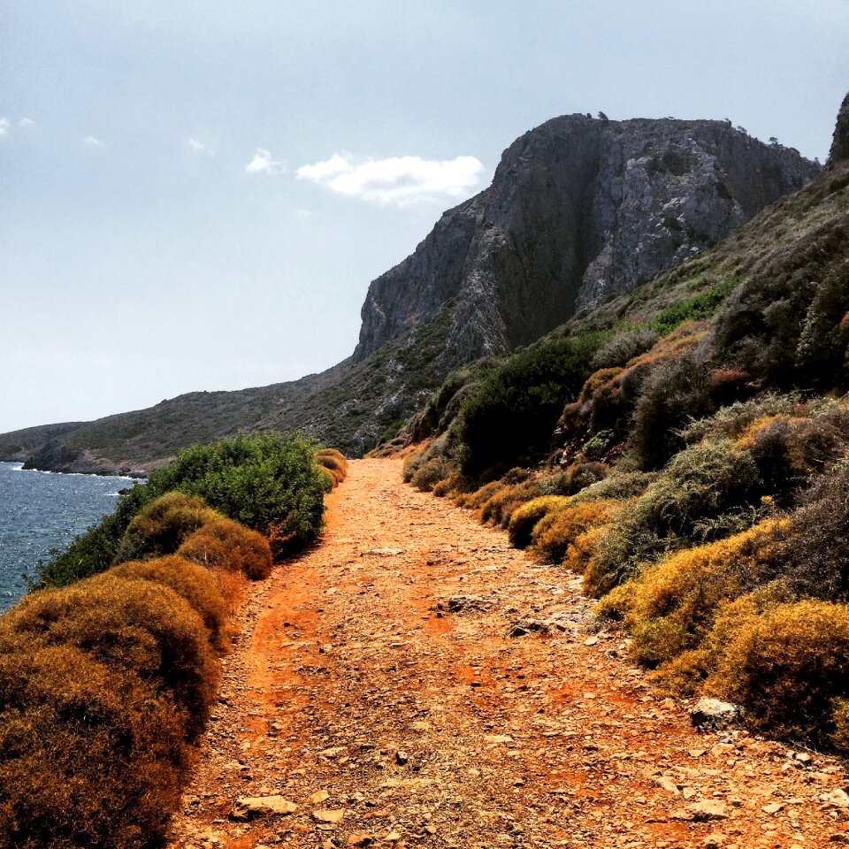 Mountain highland coast photo