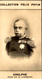 CFP Adolphe, grand duc de Luxembourg