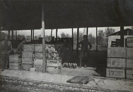 Cervignano, Von uns geborgene itl.Munition. (Mitte Mai. 1918.) (BildID 15664873)