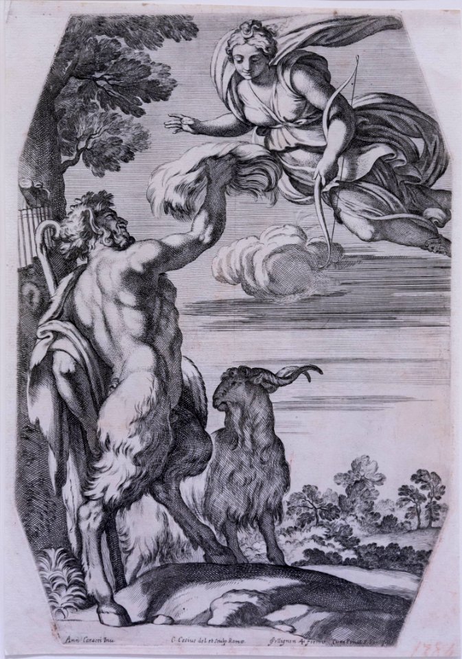 Cesio Blatt 04 Diana und Pan