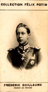 CFP Frédéric Guillaume, prince de Prusse