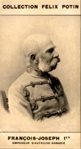 CFP François Joseph 1er, empéreur d'Autriche-Hongrie