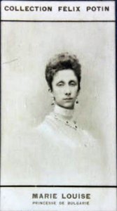 CFP Marie Louise, princesse de Bulgarie