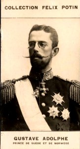 CFP Gustave Adolphe, prince de Suède et Norvège