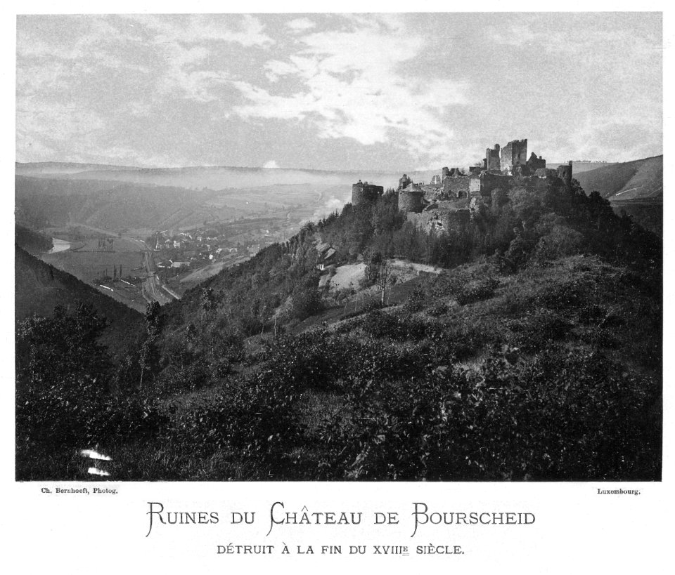 Ch Bernhoeft 1891 GD Luxembourg 06 Pl 1.3 Ch Bourscheid