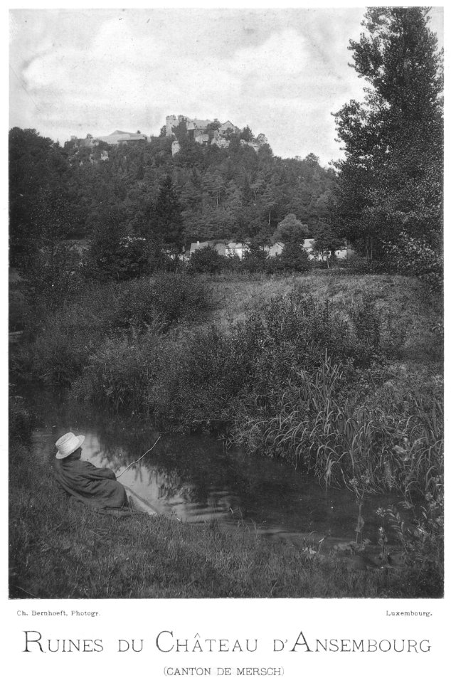 Ch Bernhoeft 1891 GD Luxembourg 18 Pl 3.5 Ansembourg ch fort