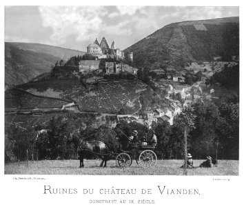 Ch Bernhoeft 1891 GD Luxembourg 13 Pl 2.5 Vianden photo