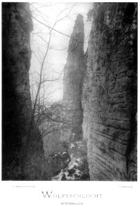 Ch Bernhoeft 1891 GD Luxembourg 17 Pl 3.4 Wolfsschlucht