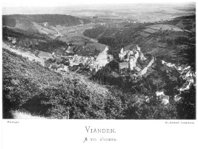 Ch Bernhoeft 1891 GD Luxembourg 19 Pl 4.1 Vianden photo