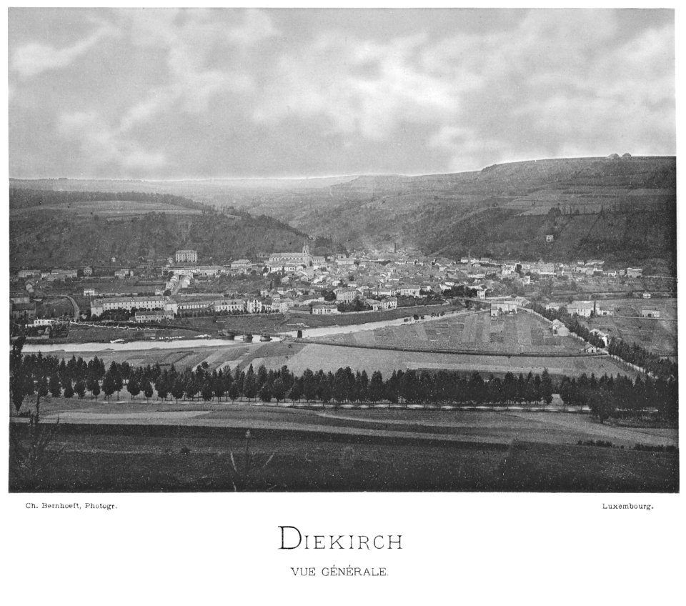 Ch Bernhoeft 1891 GD Luxembourg 21 Pl 4.3 Diekirch
