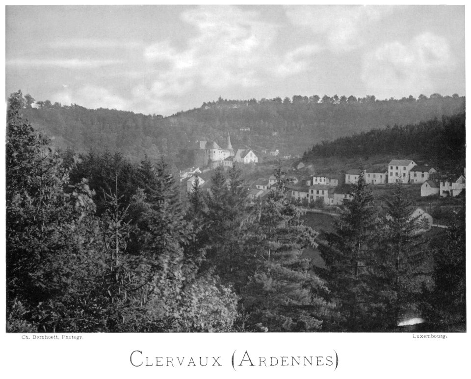 Ch Bernhoeft 1891 GD Luxembourg 16 Pl 3.3 Clervaux