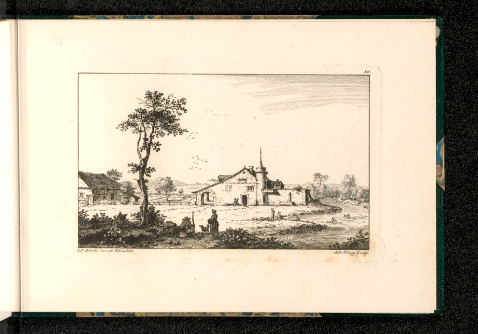 CH-NB - -Landschaft mit Bauernhaus- - Collection Gugelmann - GS-GUGE-4-23