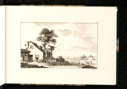 CH-NB - -Landschaft mit Bauernhaus- - Collection Gugelmann - GS-GUGE-4-21