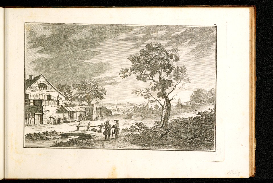 CH-NB - -Landschaft mit Gasthof- - Collection Gugelmann - GS-GUGE-2-c-51