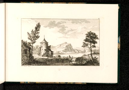 CH-NB - -Landschaft mit Turm- - Collection Gugelmann - GS-GUGE-4-19