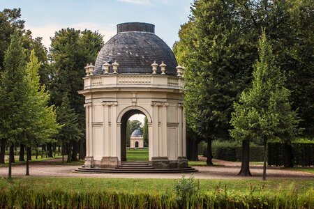 Historic building large garden hanover
