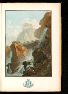 CH-NB - -Vue de la Chute du Torrent de Gelten- - Collection Gugelmann - GS-GUGE-218-45
