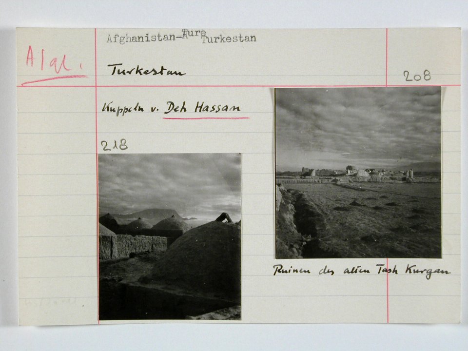 CH-NB - Afghanistan, Deh Hassan (Deh-e Hasan, Dekhkhasan) - Tash Kurgan (Khulm, Kholm)- Landschaft - Annemarie Schwarzenbach - SLA-Schwarzenbach-A-5-21-086