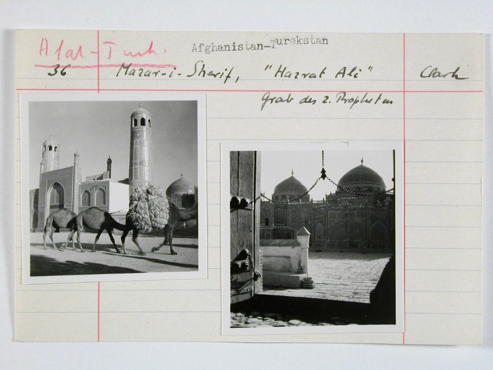 CH-NB - Afghanistan, Mazar-i-Sherif (Mazar-i Scharif, Masar-e Scharif)- Grabmal - Annemarie Schwarzenbach - SLA-Schwarzenbach-A-5-20-116