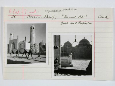 CH-NB - Afghanistan, Mazar-i-Sherif (Mazar-i Scharif, Masar-e Scharif)- Grabmal - Annemarie Schwarzenbach - SLA-Schwarzenbach-A-5-20-116