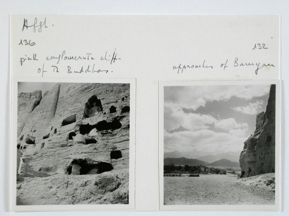 CH-NB - Afghanistan, Bamiyan, Bamyan (Bamian)- Felsen - Annemarie Schwarzenbach - SLA-Schwarzenbach-A-5-20-168