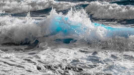 Sea wave ocean photo