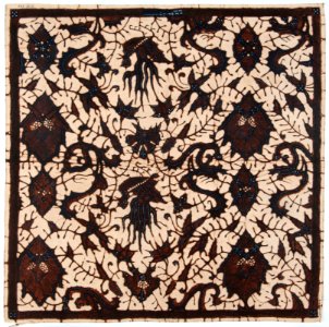 Collectie NMvWereldculturen, RV-847-10, Batikpatroon, 'Peksi juwata', voor 1891