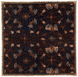 Collectie NMvWereldculturen, RV-847-13, Batikpatroon, 'Lemed', voor 1891