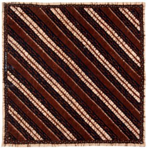 Collectie NMvWereldculturen, RV-847-110, Batikpatroon, 'Delereng of Caluntang', voor 1891