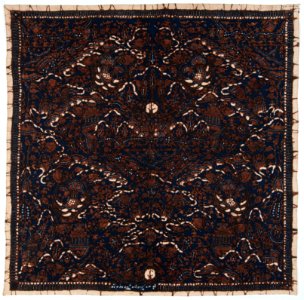 Collectie NMvWereldculturen, RV-847-37, Batikpatroon, 'Semen cilik', voor 1891