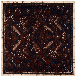 Collectie NMvWereldculturen, RV-847-40, Batikpatroon, 'Semen remeng', voor 1891