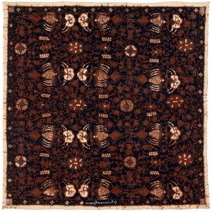 Collectie NMvWereldculturen, RV-847-63, Batikpatroon, 'Cempaka', voor 1891