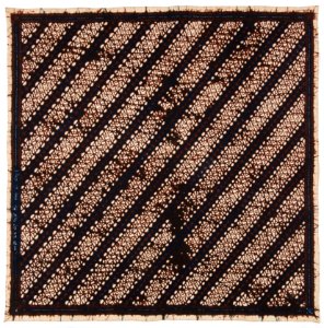 Collectie NMvWereldculturen, RV-847-44, Batikpatroon, 'Parang centung', voor 1891
