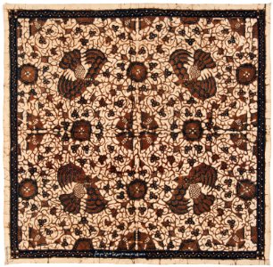 Collectie NMvWereldculturen, RV-847-67, Batikpatroon, 'Endol-endol', voor 1891