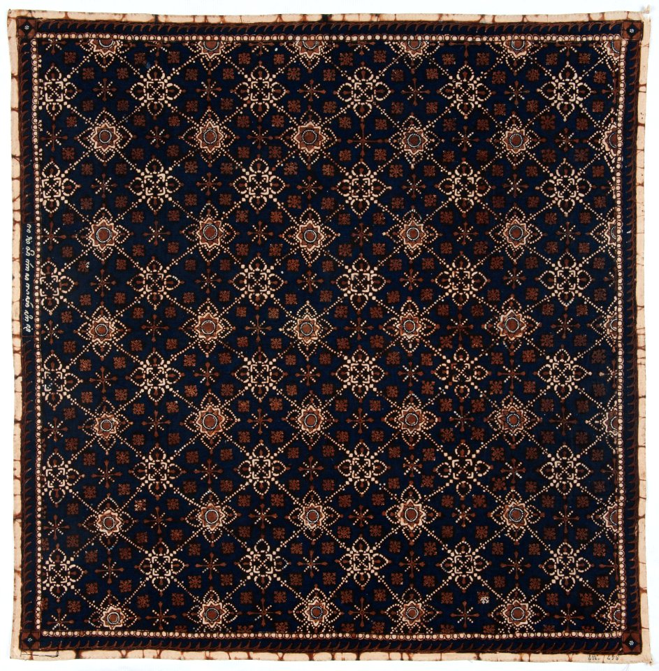 Collectie NMvWereldculturen, RV-847-7, Batikpatroon, 'Batik patroon- Sekar pala', voor 1891