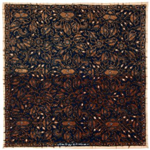 Collectie NMvWereldculturen, RV-847-86, Batikpatroon, 'Sembagen calumpring', voor 1891