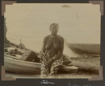Collectie NMvWereldculturen, RV-A102-1-112, 'Op Enfants Perdus'. Foto- G.M. Versteeg, 1903-1904