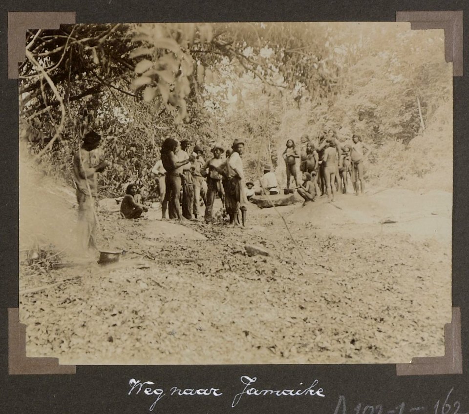 Collectie NMvWereldculturen, RV-A102-1-162, 'Weg naar Jamaike'. Foto- G.M. Versteeg, 1903-1904