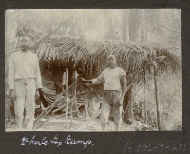 Collectie NMvWereldculturen, RV-A102-1-211, 'Tweede kale top kamp'. Foto- G.M. Versteeg, 1903-1904