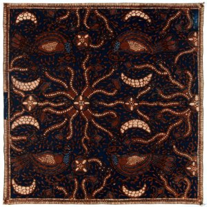 Collectie NMvWereldculturen, RV-847-14, Batikpatroon, 'Betetan', voor 1891