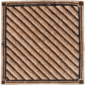 Collectie NMvWereldculturen, RV-847-83, Batikpatroon, 'Parang menang', voor 1891