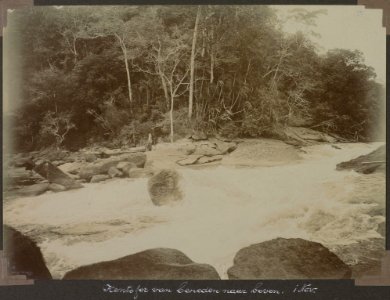 Collectie NMvWereldculturen, RV-A103-1-195, 'Kentofor van beneden naar boven'. Foto- G.M. Versteeg, 1 november 1904