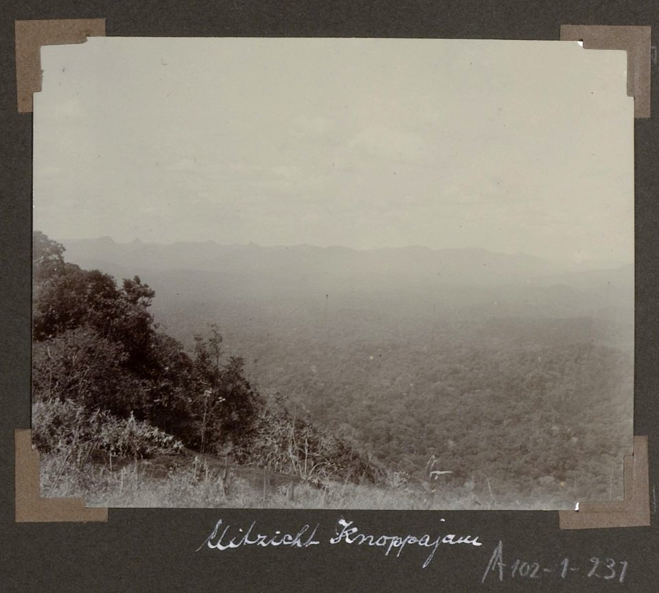 Collectie NMvWereldculturen, RV-A102-1-231, 'Uitzicht Knoppajamooi'. Foto- G.M. Versteeg, 1903-1904