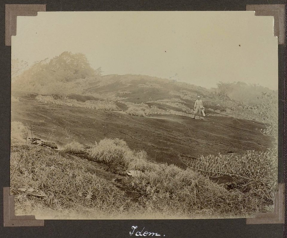 Collectie NMvWereldculturen, RV-A102-1-239, 'De tweede kale top'. Foto- G.M. Versteeg, 1903-1904
